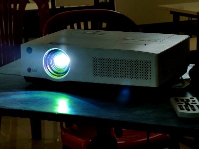 LED Projector machine photo
