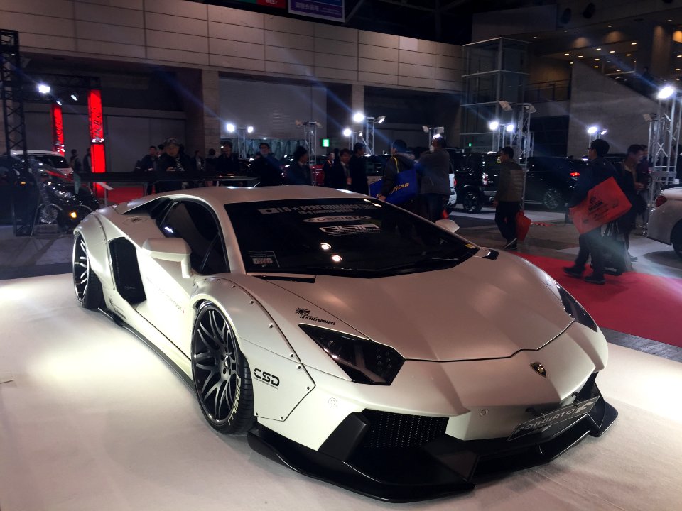 LB-Works Aventador front - Tokyo Auto Salon 2015