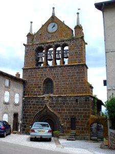 Le Brignon (Haute-Loire, Fr) Clocher-mur de l'église