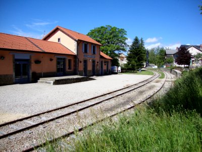 Le Chambon-sur-lignon (Haute-Loire, Fr) gare Le Chambon - Mazet