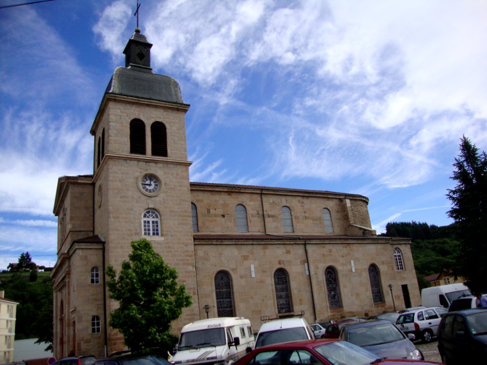 Le Chambon-Feugerolles (Loire, Fr) église