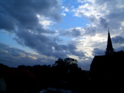 Le soir à Born am Darss