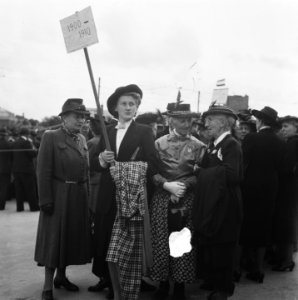 Leden en oud-leden van de VVSL verzamelen zich, Bestanddeelnr 900-7834