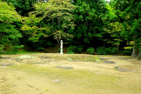 Lecture Hall Site - Motsuji, Hiraizumi, Iwate - DSC04476