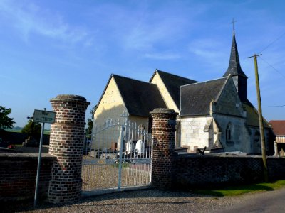 Le Tilleul-Lambert (Eure, Fr) église Saint-Martin