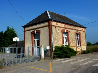 Le Tilleul-Lambert (Eure, Fr) école communale