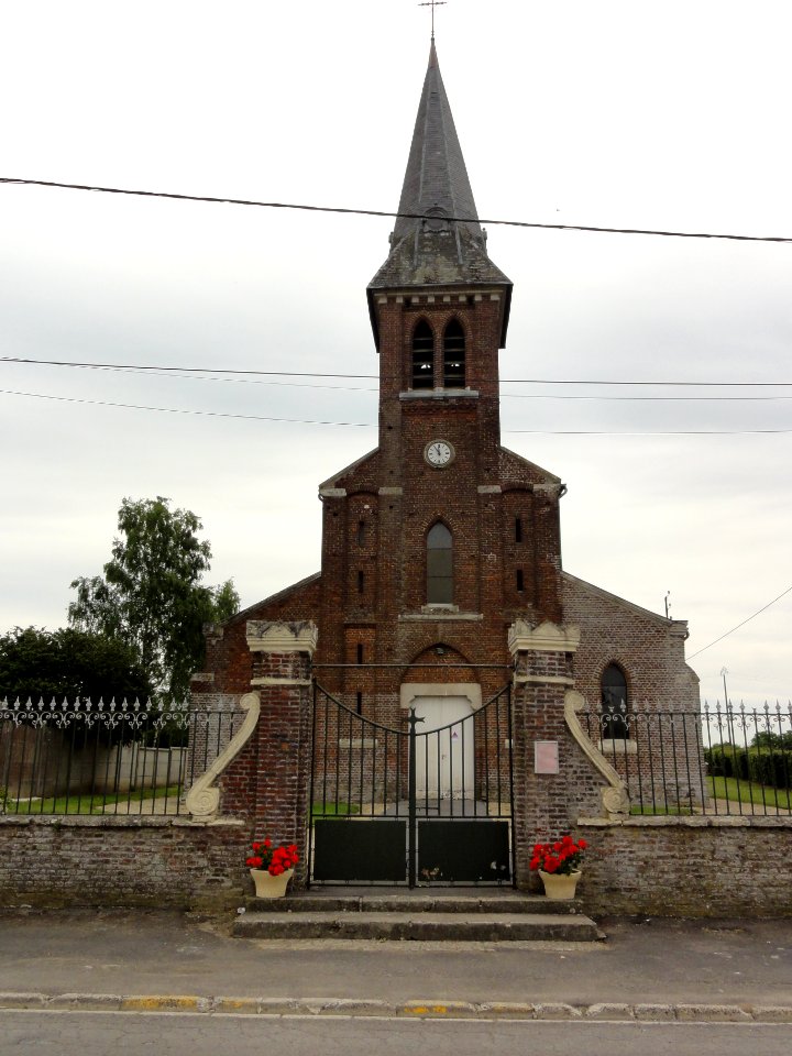 Le Thuel (Aisne) église (02)