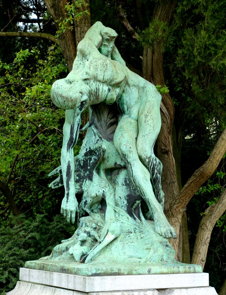 Le Palmier by Victor De Haen - Botanical Garden of Brussels - Brussels, Belgium - DSC06806
