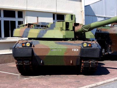 LECLERC prototype named Foch, Tanks in the Musée des Blindés, France, pic-2