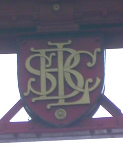 LBSCR Logo on Ironwork at Hove Railway Station (May 2007)