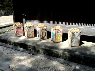 Lanterns in Sagano, Kyoto - DSC06307