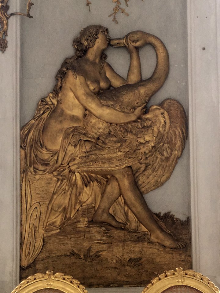 Leda und der Schwan - Gebr. Räntz - Ovidsaal Neue Kammern Sanssouci