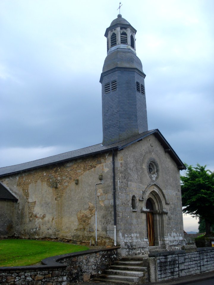 Le Châtenet-en-Dognon (Haute-Vienne, Fr), l'église