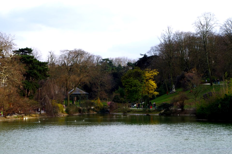 Le lac du Parc Montsouris