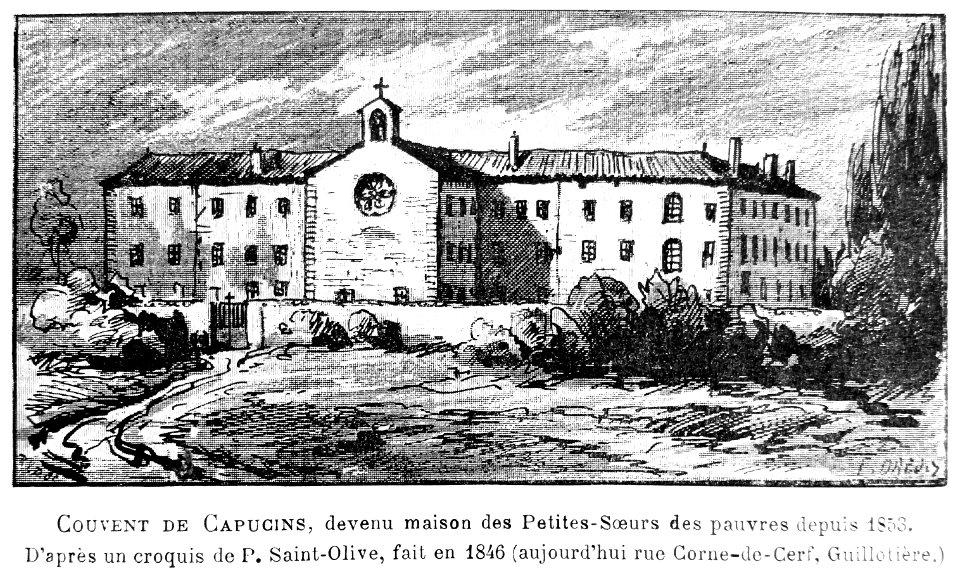 Le Lyon de nos pères, Vingtrinier et Drevet, 1901, page 007, Rougeron-Vignerot-Demoulin, Joannès Drevet et Paul Saint-Olive, couvent de Capucins