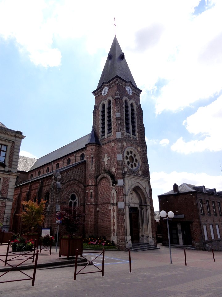 Le Nouvion-en-Thiérache (Aisne, Fr) église