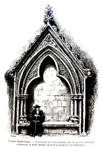 Le Lyon de nos pères, Vingtrinier et Drevet, 1901, page 028, Rougeron-Vignerot-Demoulin et Joannès Drevet, église Saint-Jean, ornementation d'un tombeau