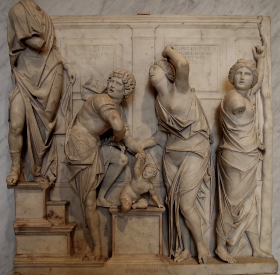 Le Jugement de Salomon - Giovanni Maria Mosca