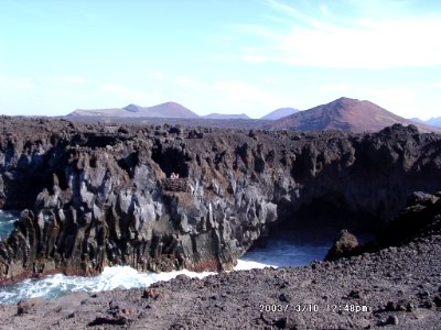 Lanzarote - Los Hervideros 2003