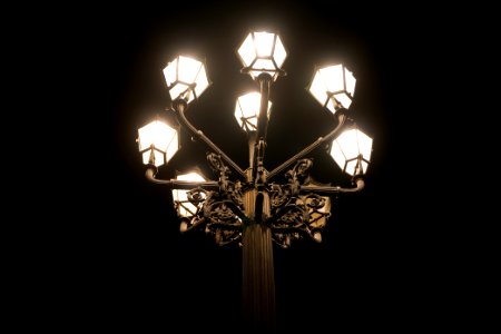 Lantern at Gendarmenmarkt at night 2021-01-17 02