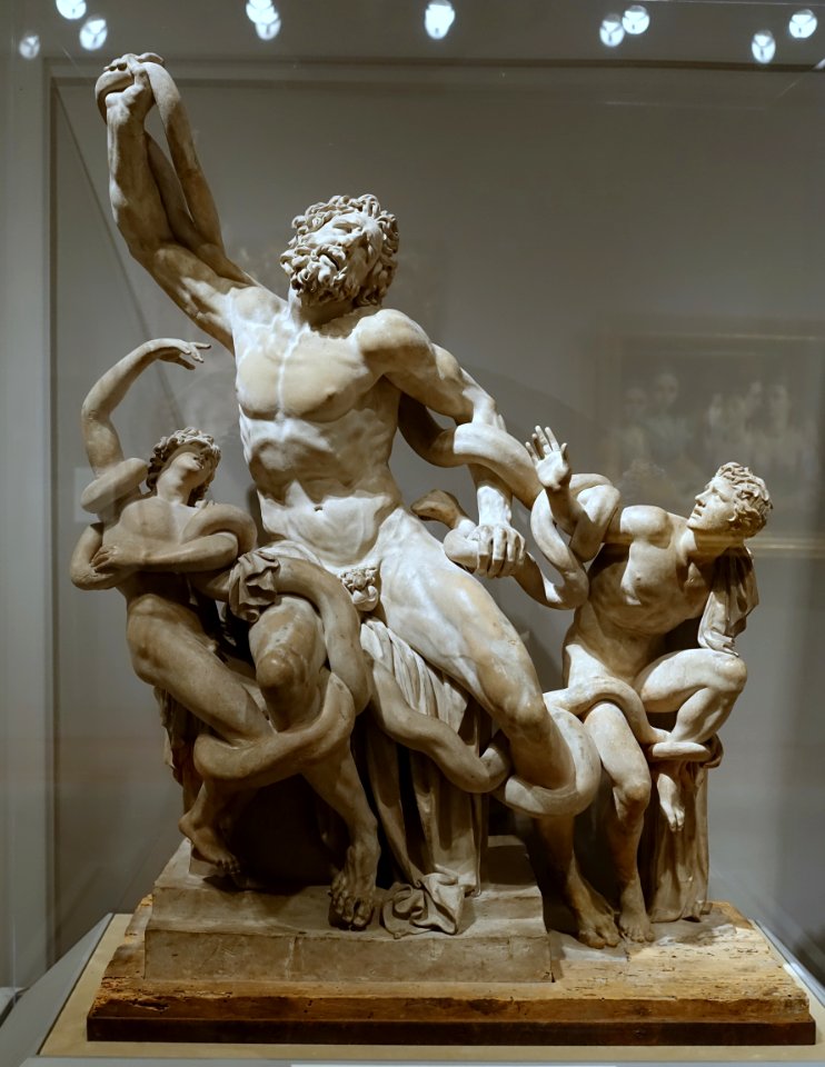 Laocoon, Italian, 1600s, terracotta - Princeton University Art Museum - DSC06563