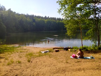 Lapusiškė, ežeras