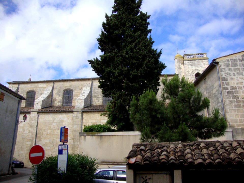 Lansargues (Hérault, Fr) église vue du nord