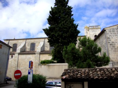 Lansargues (Hérault, Fr) église vue du nord
