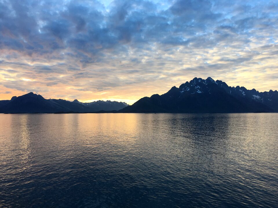 Norway travel sky