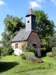 Le Favril (Nord, Fr) chapelle Le Bon Dieu de Gibelot