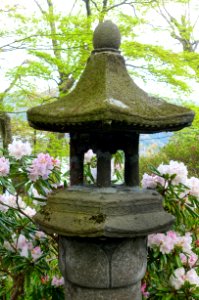 Lantern - Hakuun-do Chaen Tearooms - Gora Park - Hakone, Kanagawa, Japan DSC08528