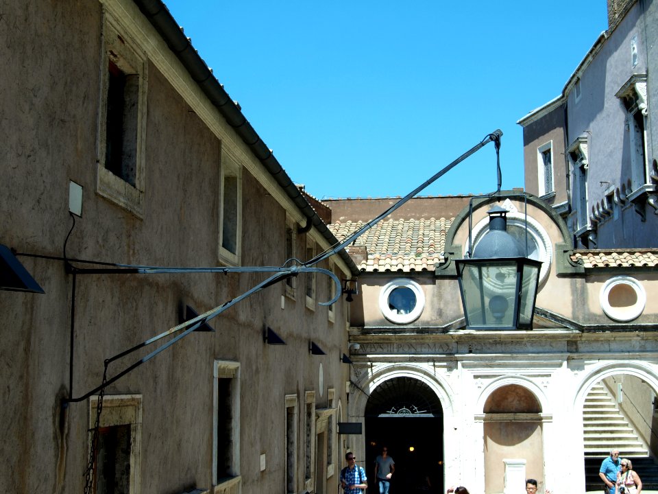 Lantern at the Castel Sant'Angelo