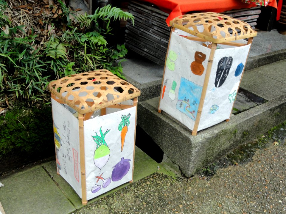 Lanterns in Sagano, Kyoto - DSC06306