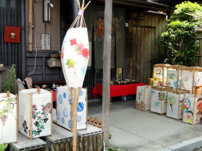 Lanterns in Sagano, Kyoto - DSC06304