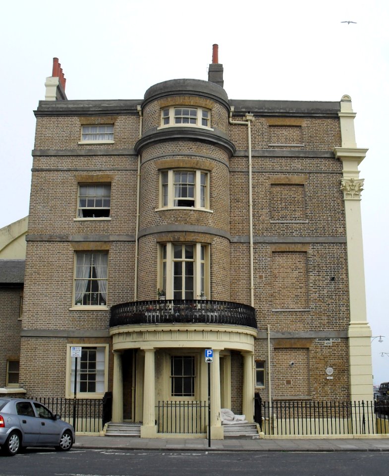 Lansdowne Place Elevation of Brunswick Terrace, Hove (July 2010)