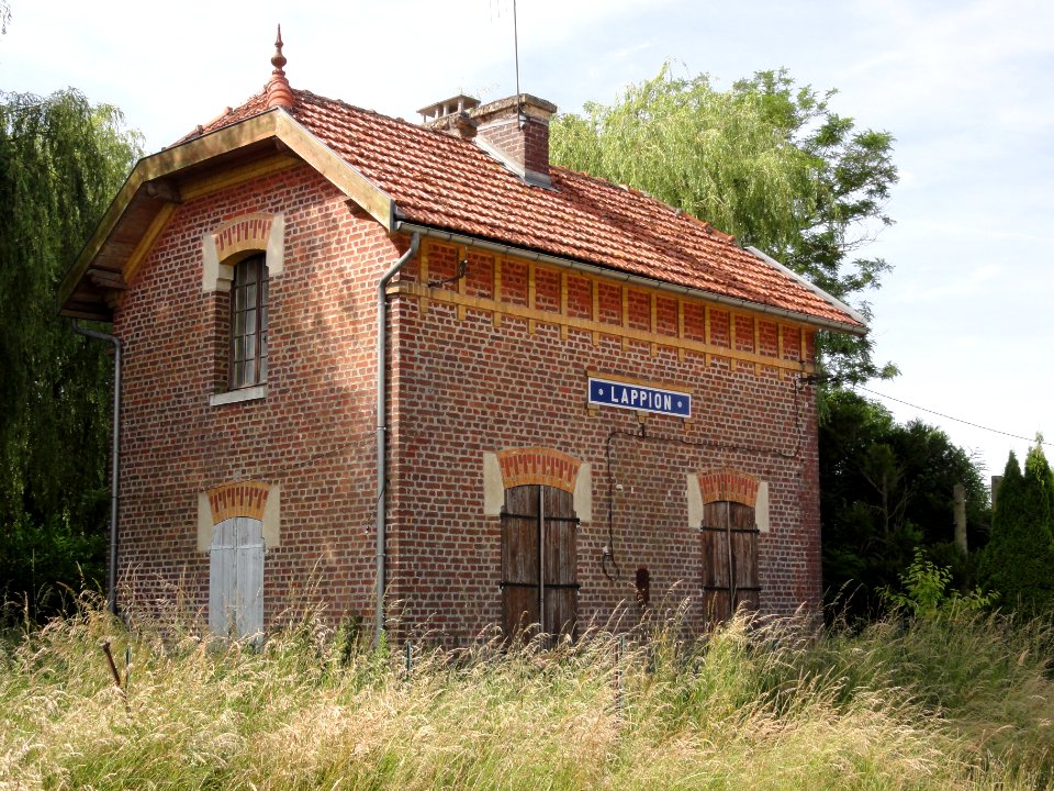 Lappion (Aisne) ancienne gare
