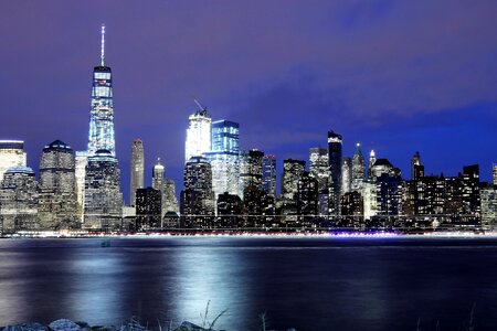 Nyc cityscape landscape photo