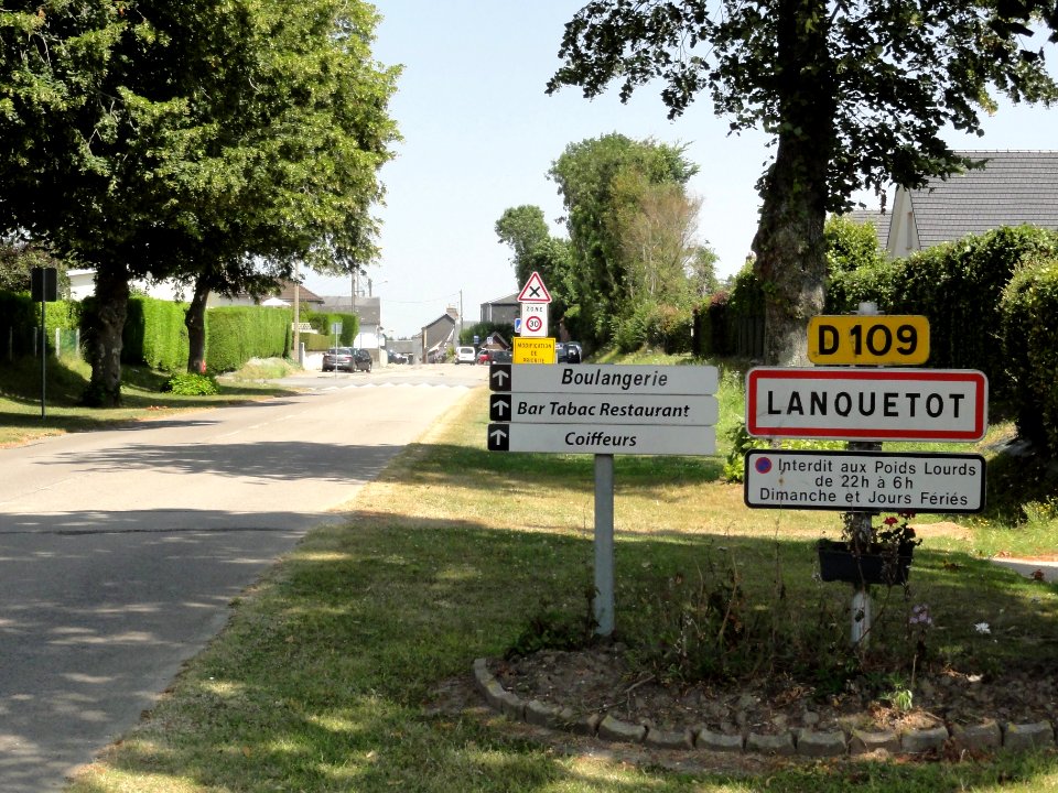 Lanquetot (Seine-Mar.) entrée