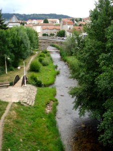 Langogne (Lozère, Fr), le Langouyrou ou Langoirón
