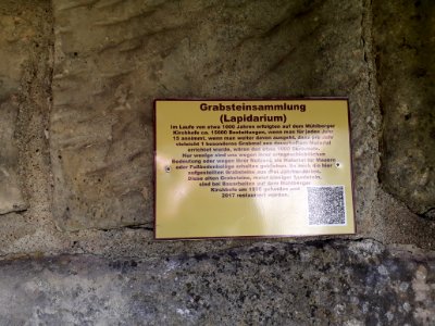 Lapidarium Mühlberg Drei Gleichen - 8
