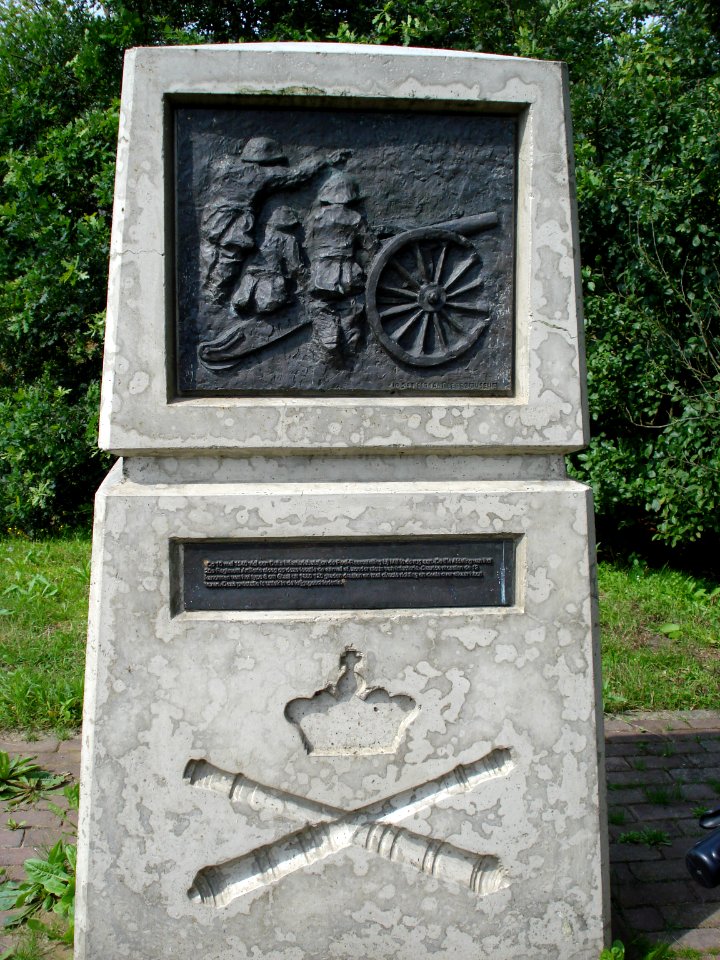 Langenboom, monument commémorant la bataille du 10 mai 1940