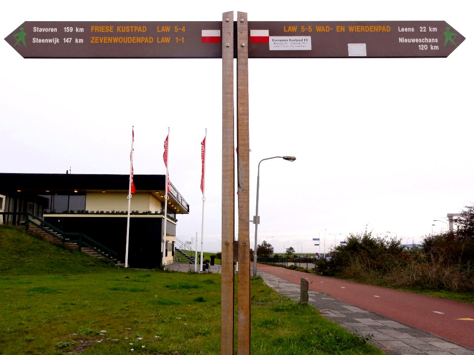 Langeafstandspadenwegwijzer