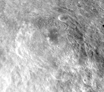 Langemak crater AS17-M-1587