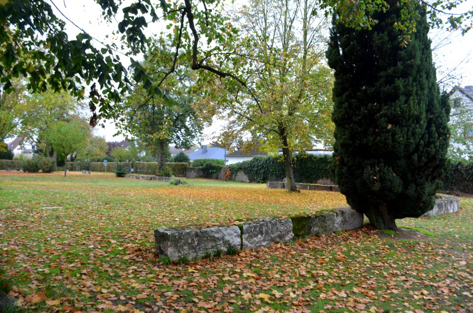 Langendiebach, Alter Friedhof, Mauern (2)