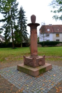 Langendiebach, Alter Friedhof, Grab Ruffener (2)