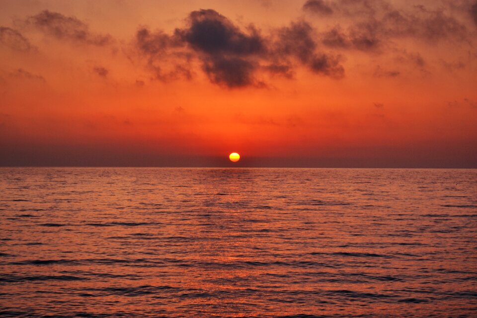 Seascape beautiful landscape aegean