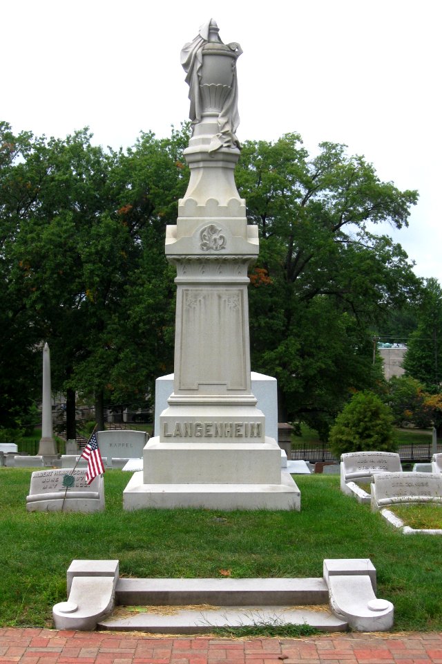 Langenheim monument, Union Dale Cemetery, 2020-09-09, 01
