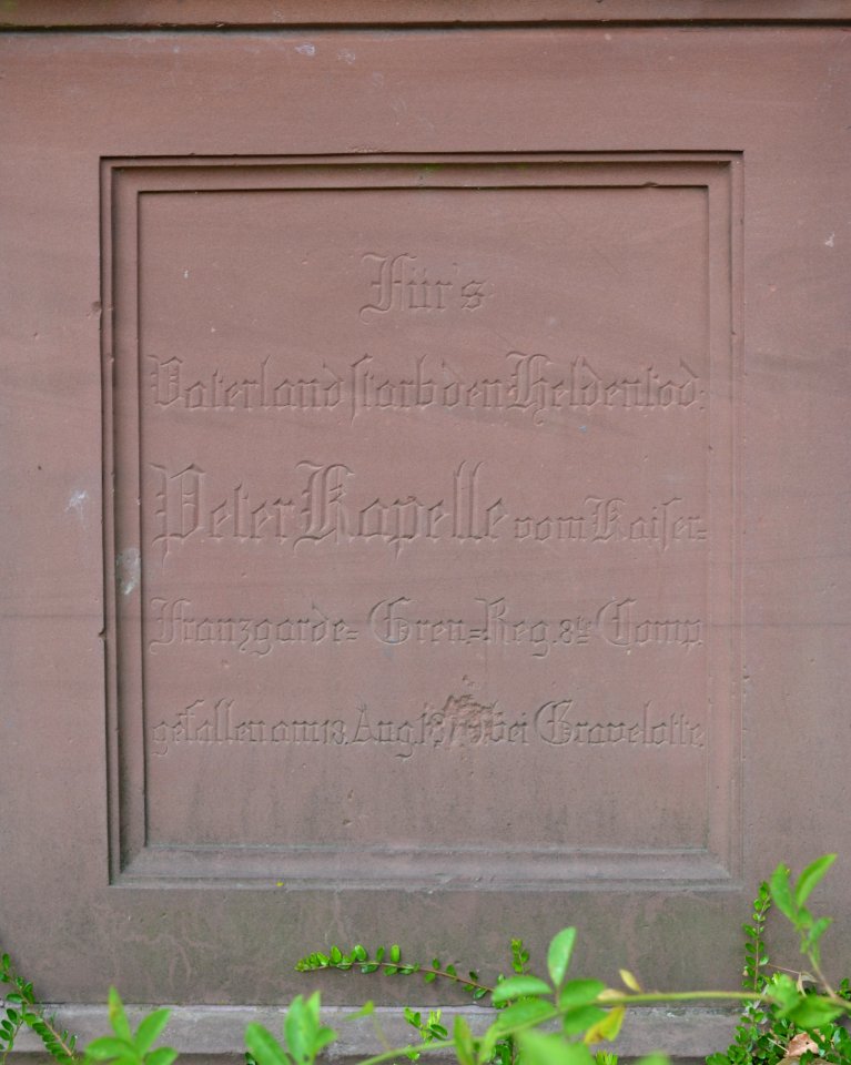 Langenhain, Gefallenendenkmal (5)