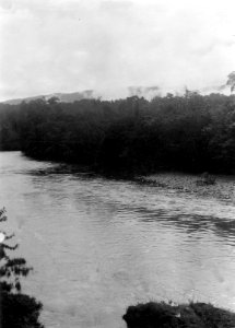 Landskapsvy i Bogotáindianernas land. Panama - SMVK - 004241