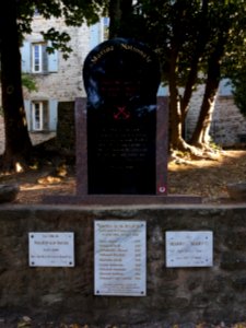 Largentière - Monument aux Harkis